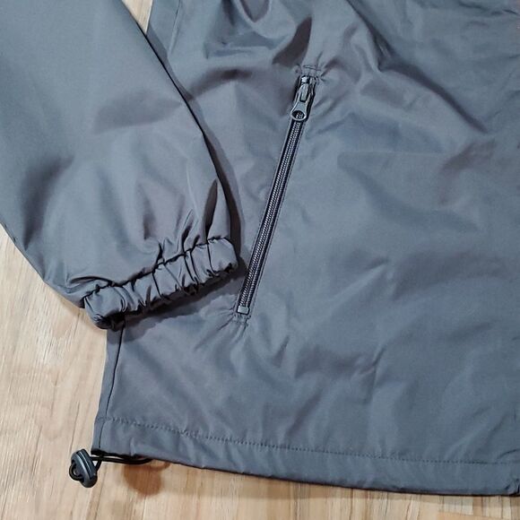 🔹️NWT Disneyland 1955 Orange & Gray Lightweight Hooded Windbreaker Small - Picture 8 of 12